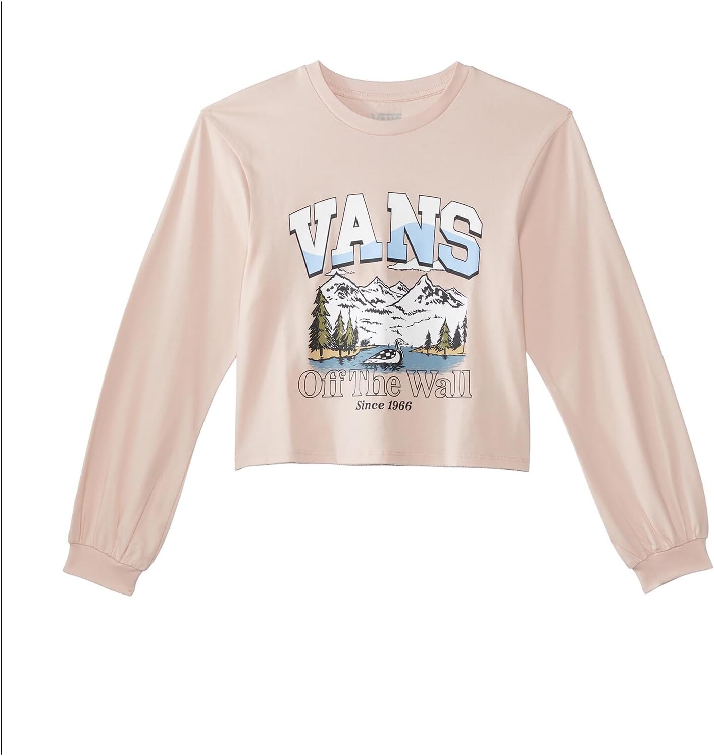 

Футболка Vans Otw Springs Long Sleeve Blousant, цвет Rose Smoke