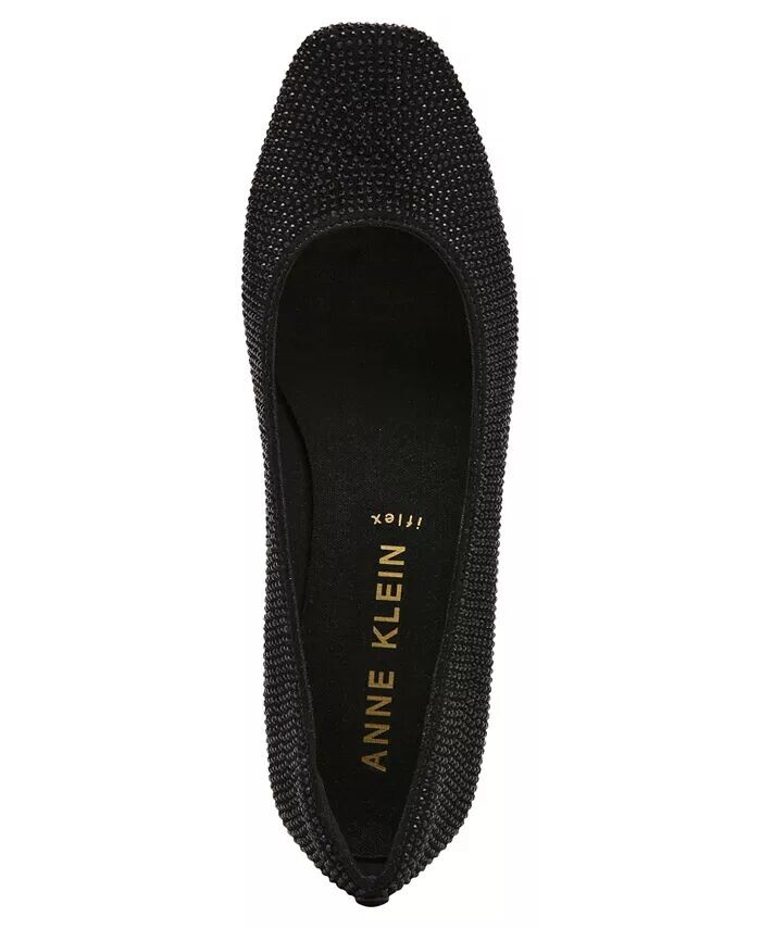 Женские туфли Wisher на танкетке с квадратным носком Anne Klein, черный — фото 4