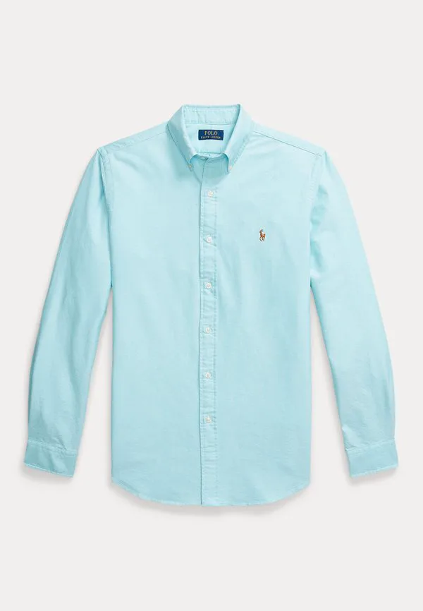 Спортивная рубашка с длинным рукавом Polo Ralph Lauren, Aegean Blue — фото 4