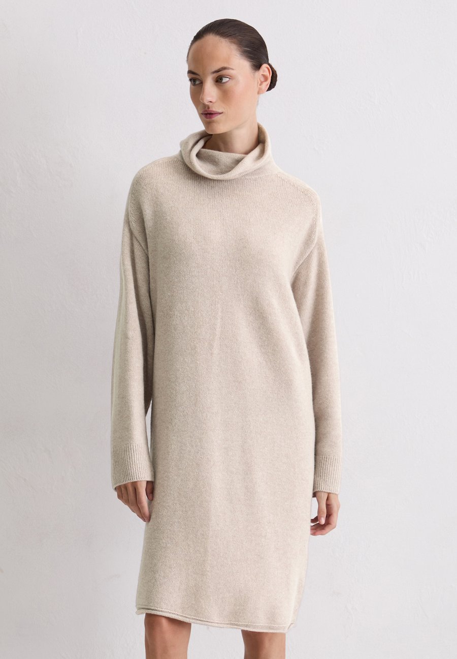 

Платье Marc O'Polo MIDI STAND-UP COLLAR, Chalky Mauve Melange/Beige