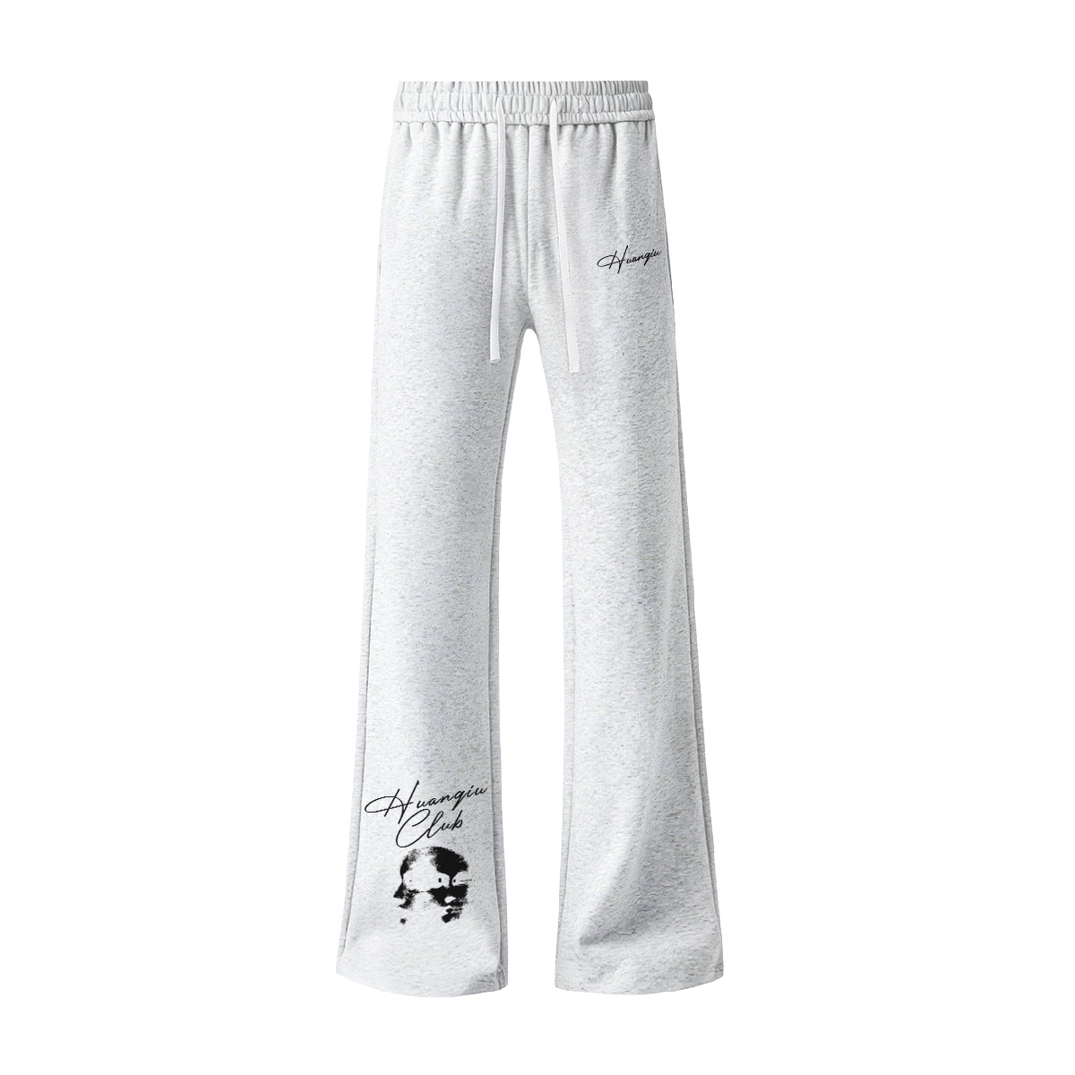 

Повседневные брюки Unisex Moderate Scimitar HUANQIU, белый heather серый