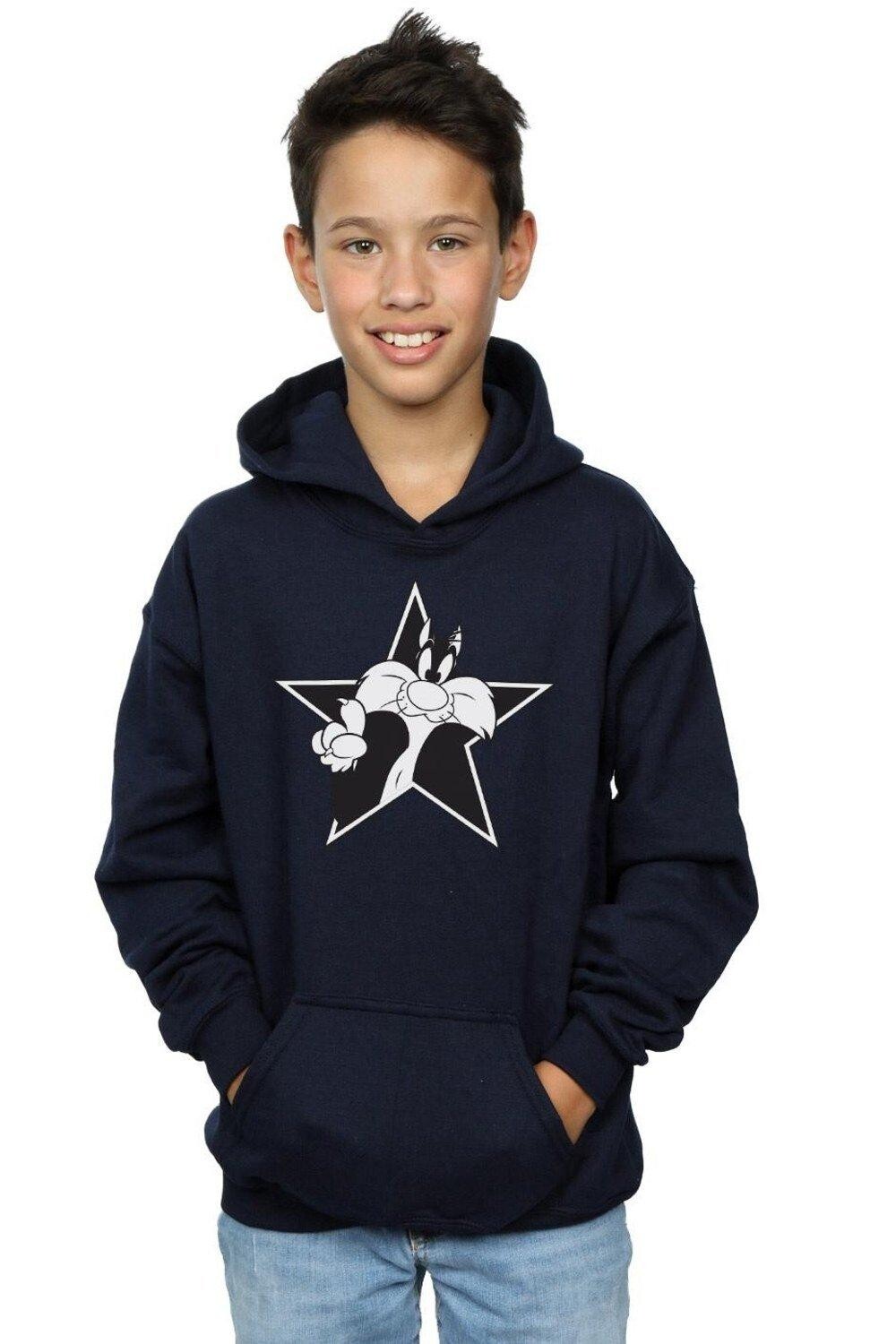 

Толстовка Sylvester Mono Star Looney Tunes, темно-синий