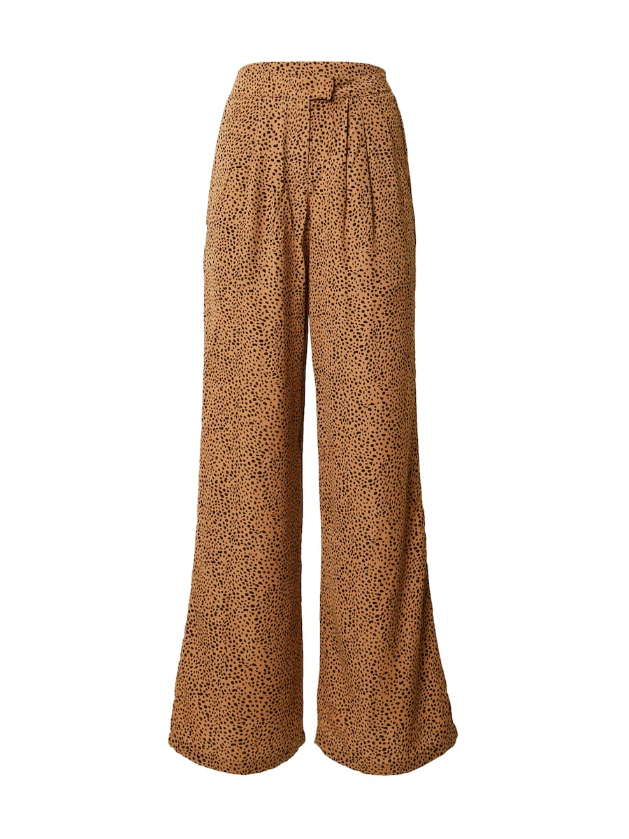 

Широкие брюки со складками спереди In The Style BILLIE & SUZIE, капучино