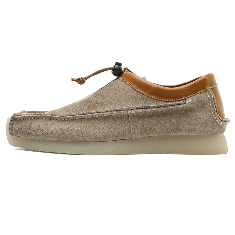 

Chi Wolf Мужские низкие кеды бежевые, цвет Beige