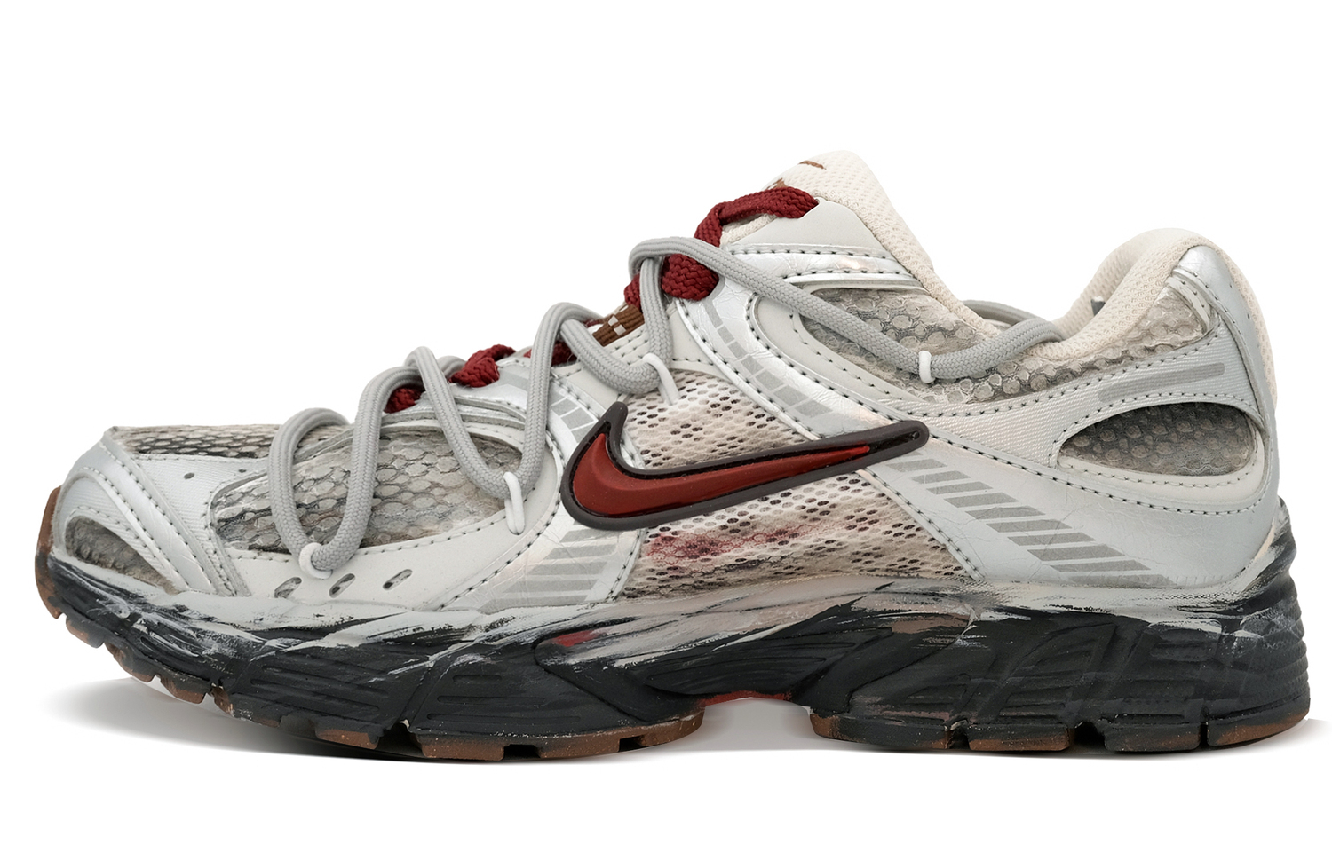 

V5 RNR низкие кроссовки для бега unisex Nike, серый