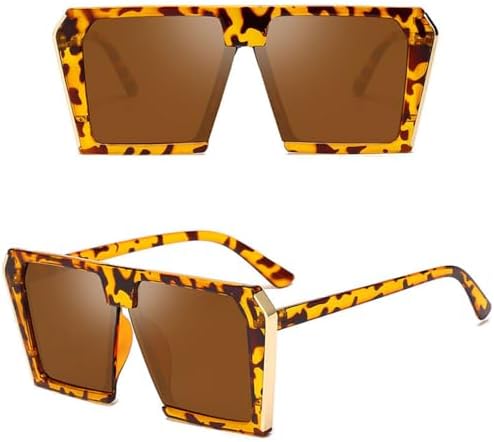 

Солнцезащитные очки большого размера 2027 года для женщин, металлические градиентные солнцезащитные очки, женские солнцезащитные очки с защитой от УФ-излучения UV400 MTZJH, 5