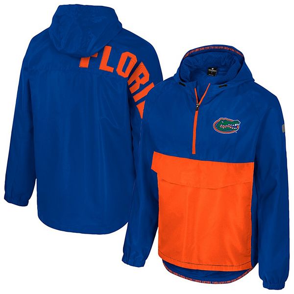 

Мужская куртка-анорак royal florida gators reloaded с полумолнией Colosseum