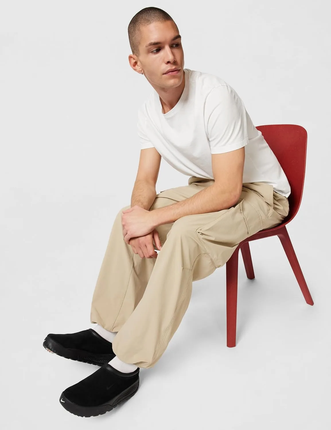 Мужские кроссовки Nike ACG Rufus, белый/черный — фото 2