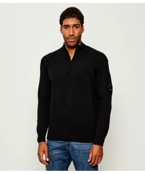 

Шерстяной свитер Regular fit C.P. Company, черный