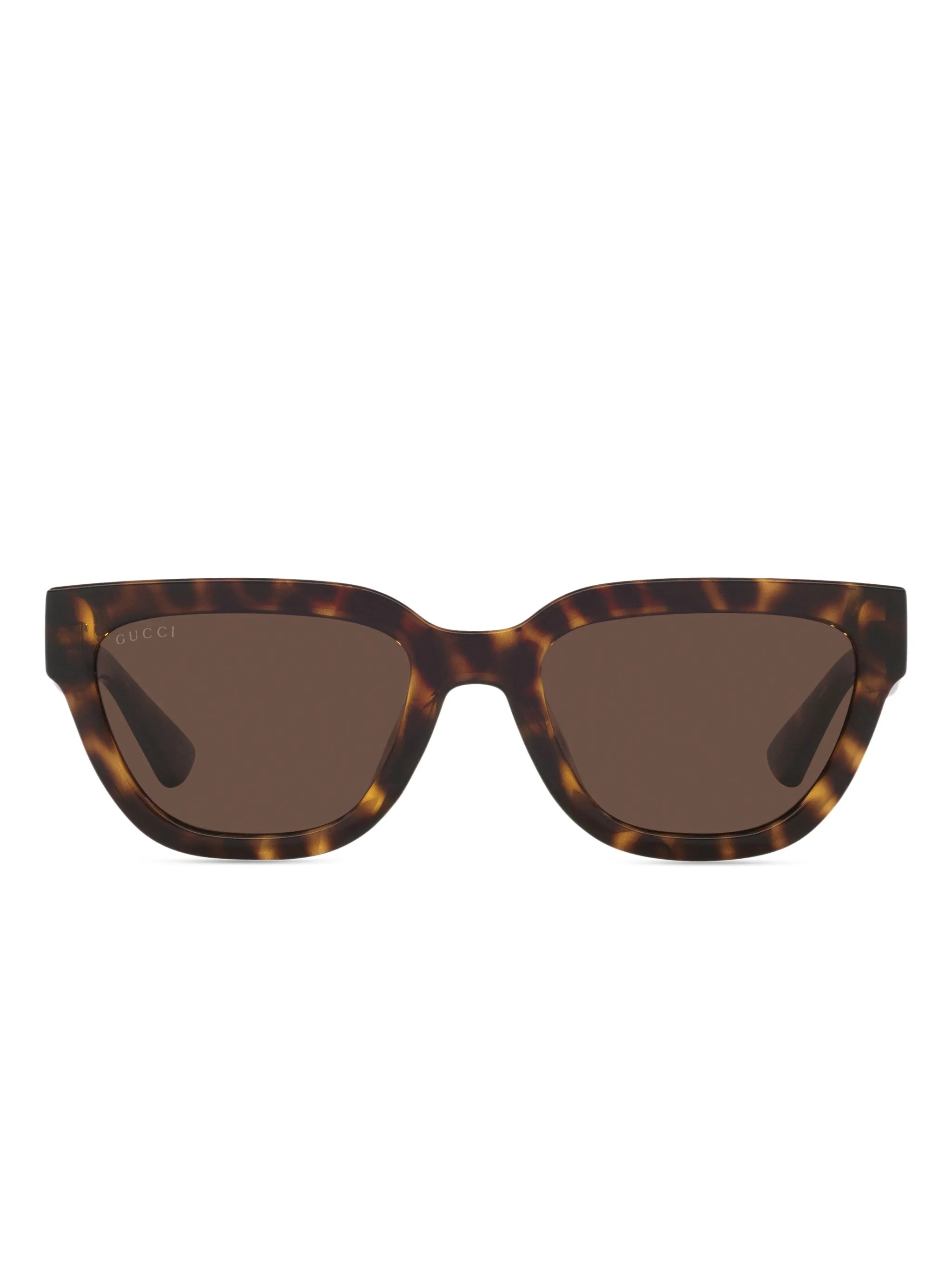 

Солнцезащитные очки в квадратной оправе Gucci Eyewear, коричневый