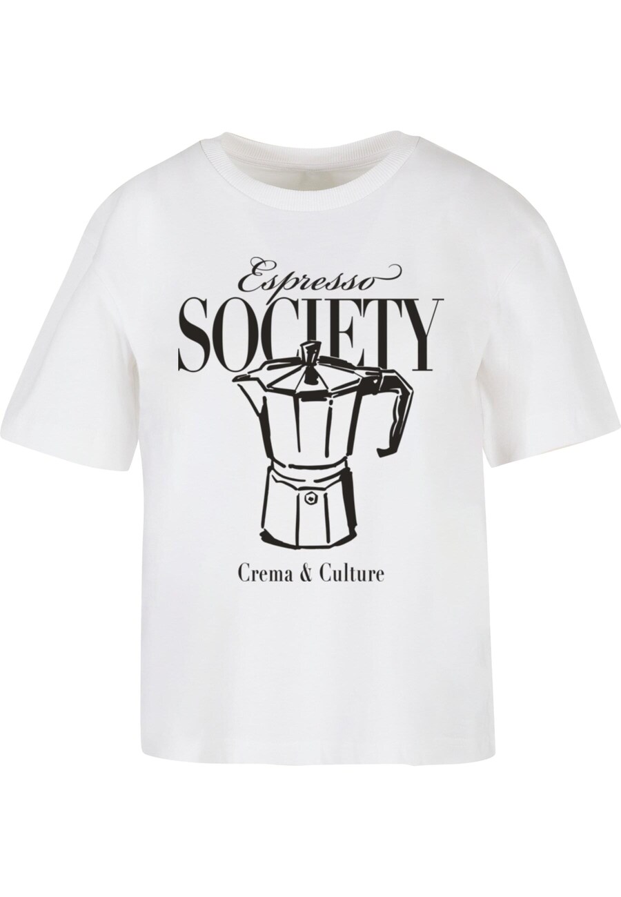 

Рубашка Miss Tee Espresso Society, белый