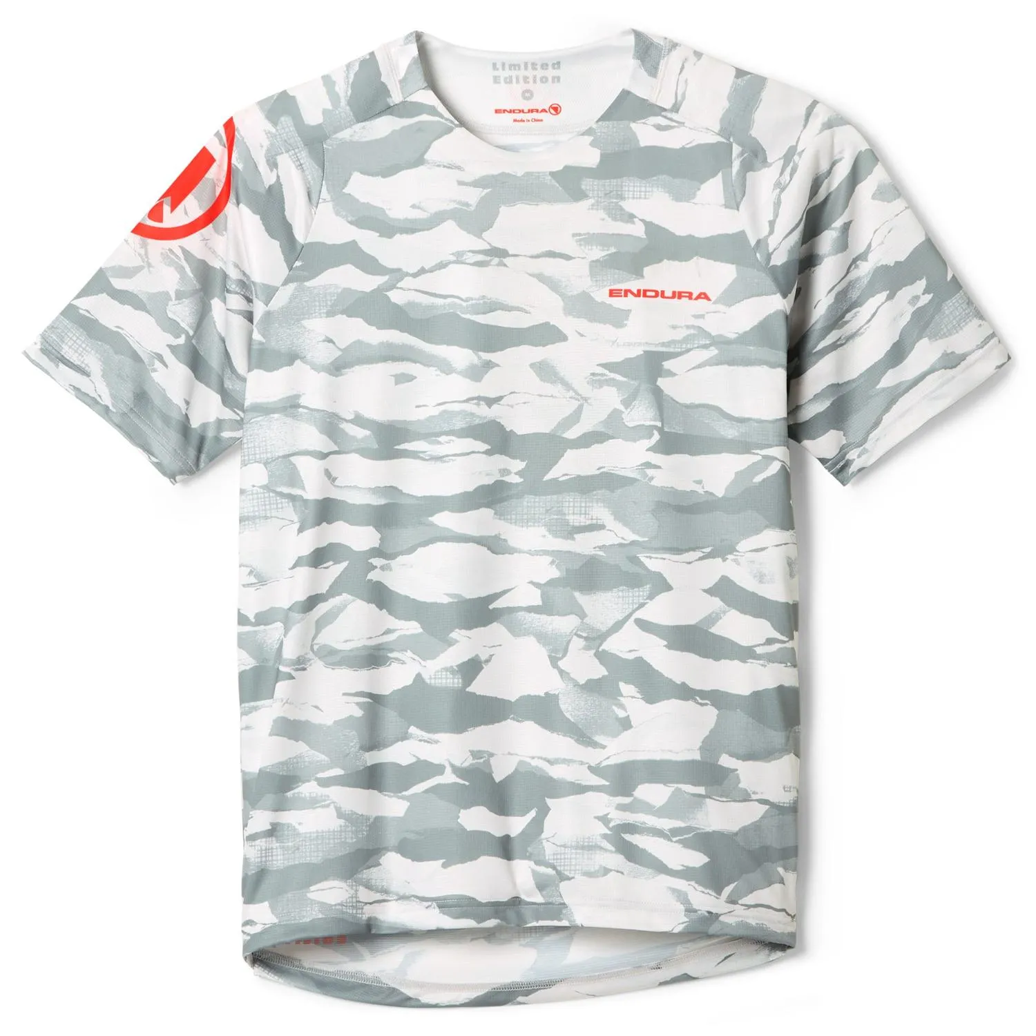 

Горный камуфляж LTD принтованная велосипедная футболка Endura, Haar Grey