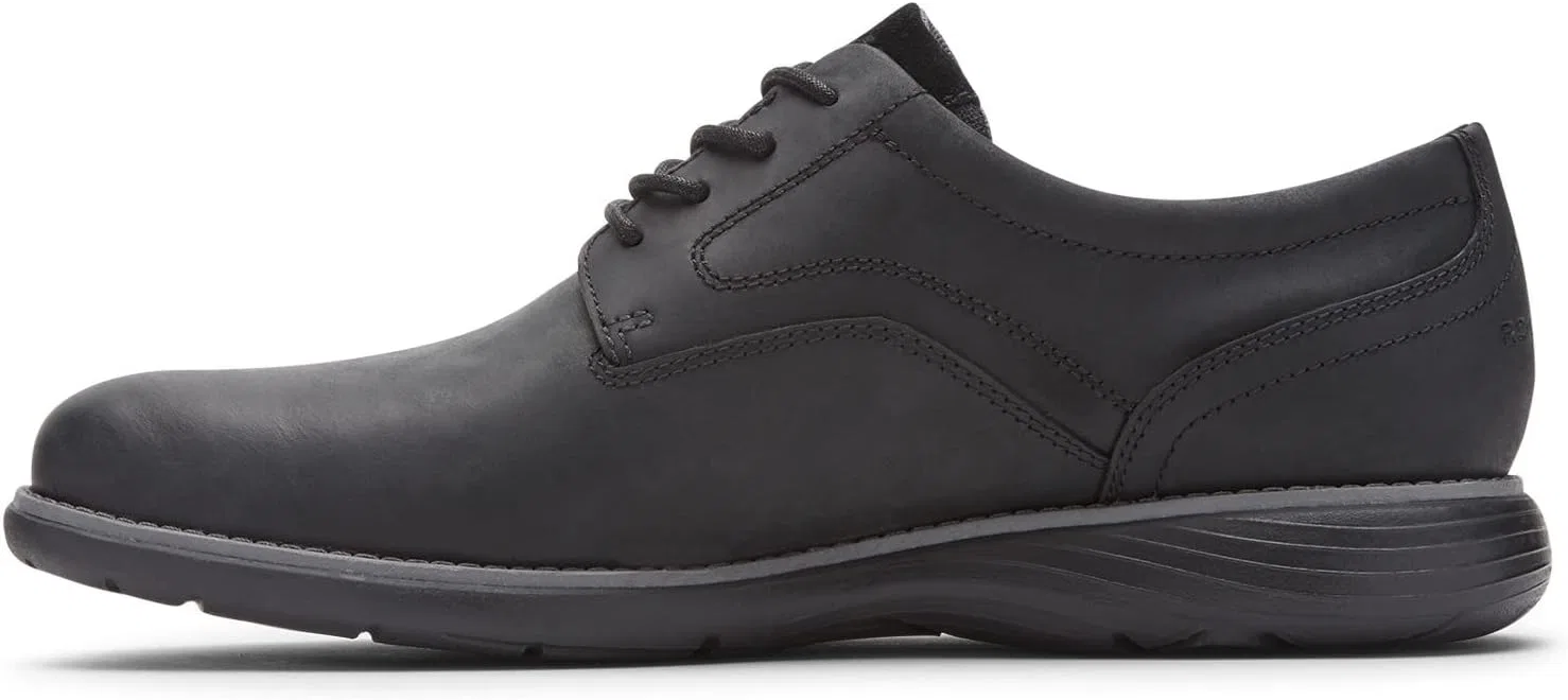 Мужские оксфорды Rockport Garrett с гладким носком, Black — фото 4