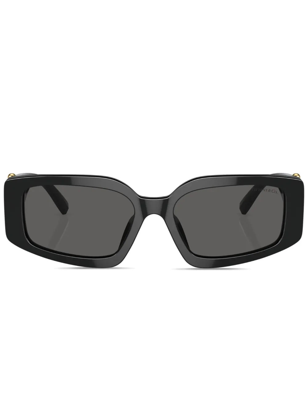 

Солнцезащитные очки в прямоугольной оправе Tiffany & Co Eyewear, черный