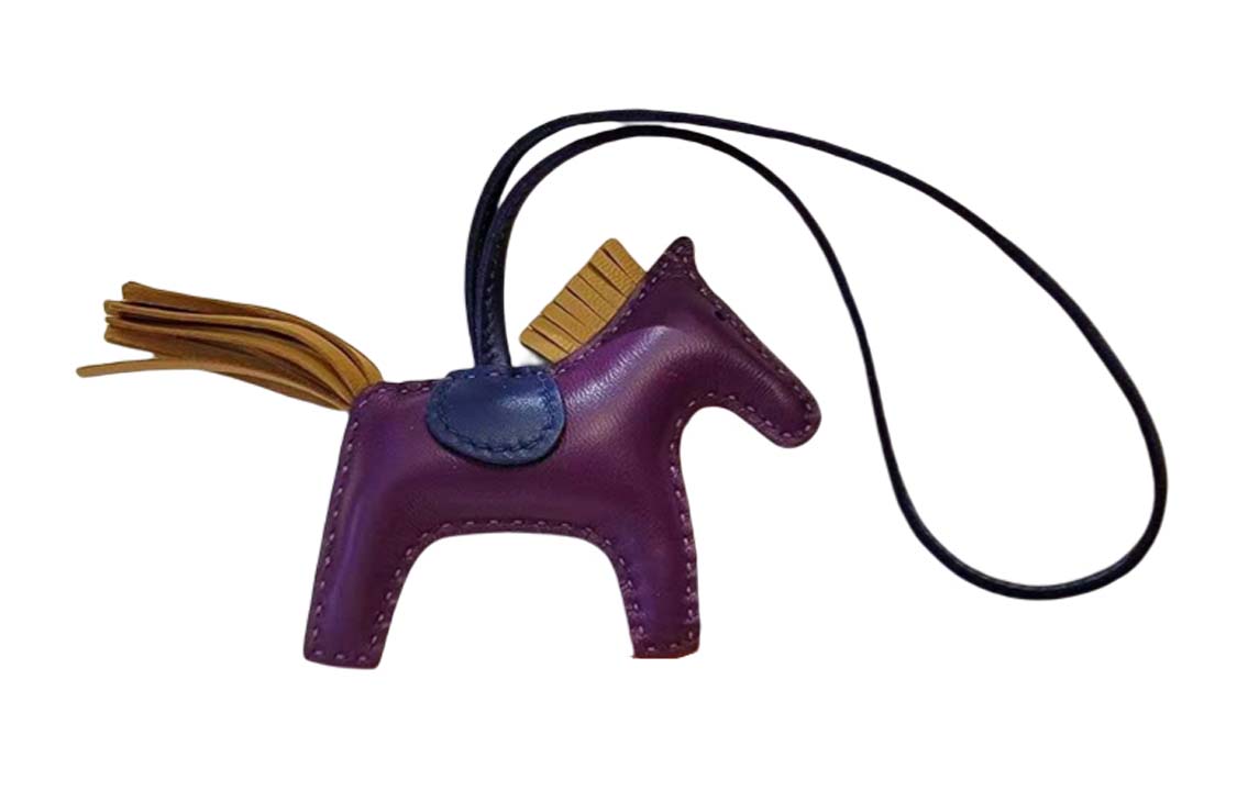 

HERMES Унисекс подвеска в фиолетовом цвете, Purple