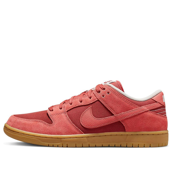 

Кроссовки sb dunk low Nike, красный