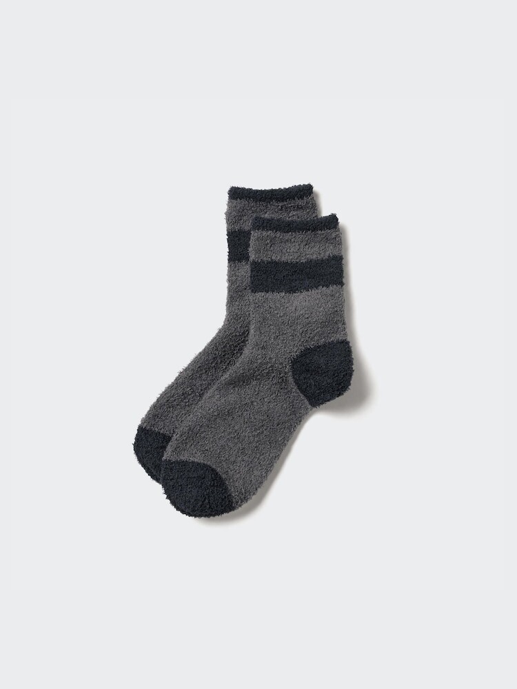 

Носки heattech пушистые Uniqlo, цвет 08 серый