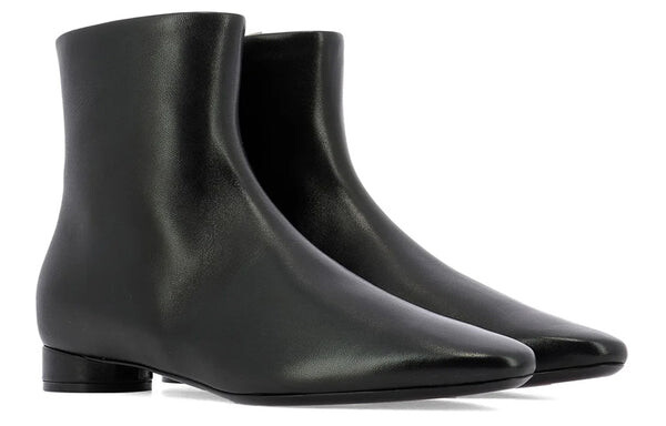 Кроссовки ankle boots 'black leather' Balenciaga, черный — фото 3