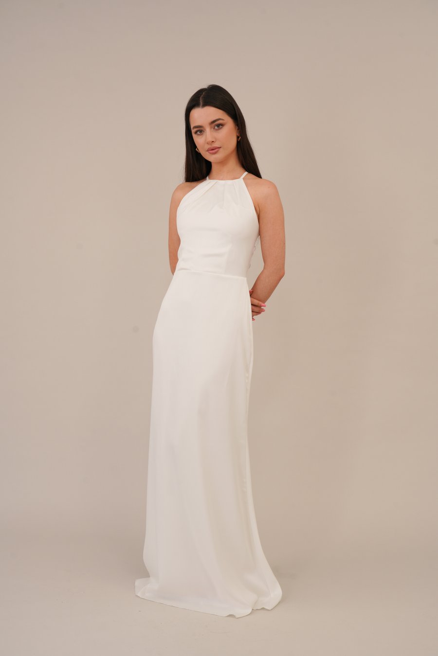 

Платье WAL G PETITE AMELIA BACK DETAIL MAXI DRESS, White