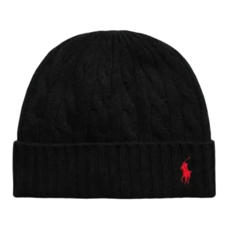 

Ralph Lauren Шерстяная шапка мужская, черная