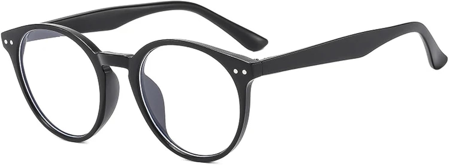 

Солнцезащитные очки с защитой от УФ-излучения UV400 для женщин и мужчин | Круглые линзы конфетных цветов, панк-стиль, заклепки | для занятий спортом на открытом воздухе DSVIGF, Matte Black Clear