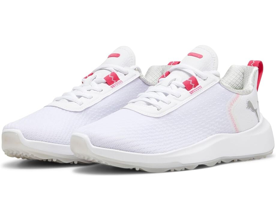 

Кроссовки PUMA Golf Fusion Crush Sport, цвет Puma White/Garnet Rose