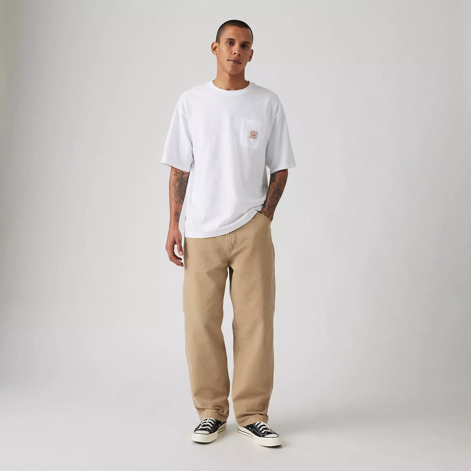 

568 Свободные прямые джинсы Carpenter для мужчин Levi's, цвет Tiger'S Eye - Brown