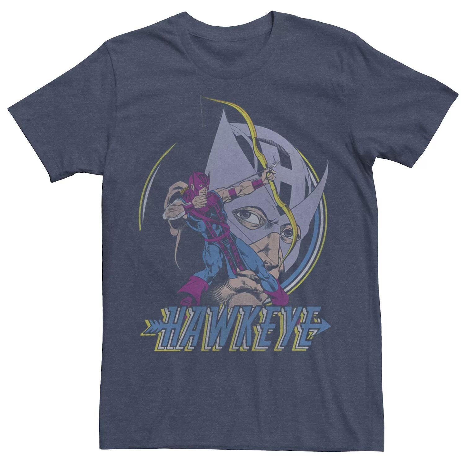 

Мужская классическая футболка Hawkeye Ready Aim Fire Marvel