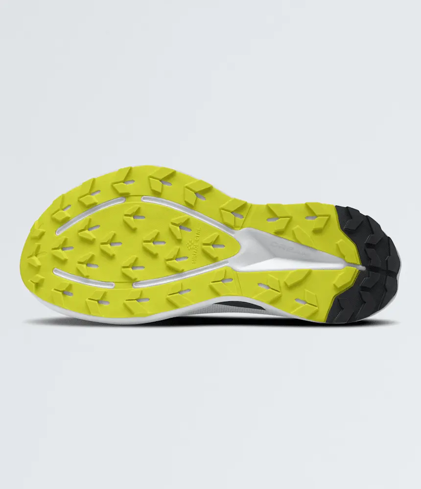 Кроссовки Summit Series VECTIV Pro 3 The North Face, White Ash/Sulphur Spring Green — фото 4
