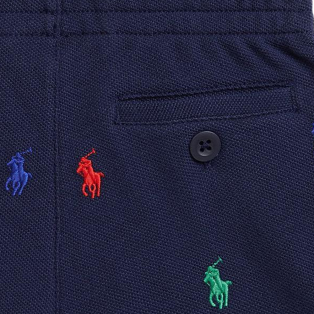 Polo Ralph Lauren Шорты FW24 для младенцев и малышей Dark Blue — фото 4