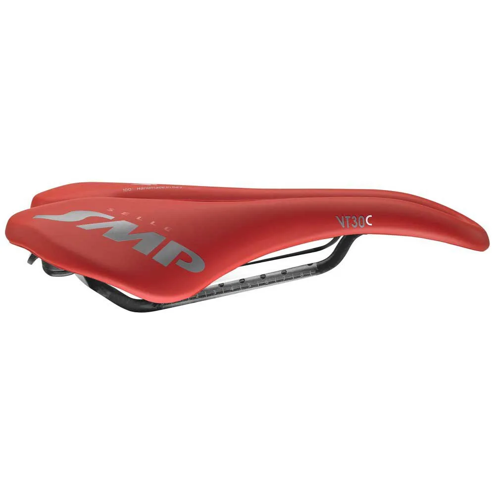 

Седло Selle SMP VT30C Carbon, красный