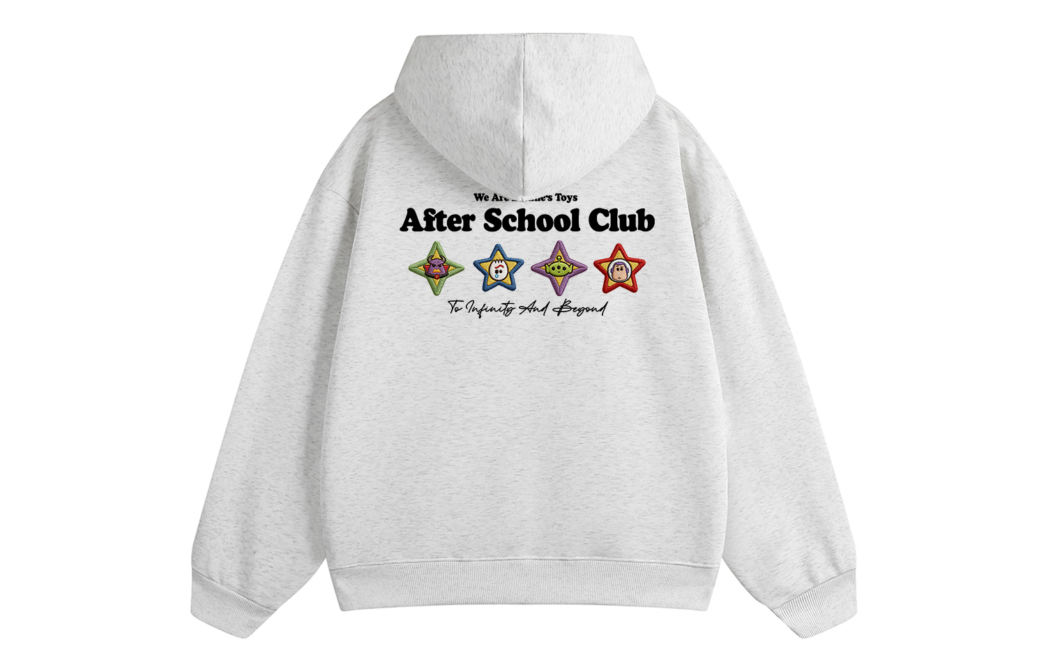 

ТТолстовки Unisex с капюшоном, утепленные, Heavyweight Disney, 花灰色【加绒加厚】