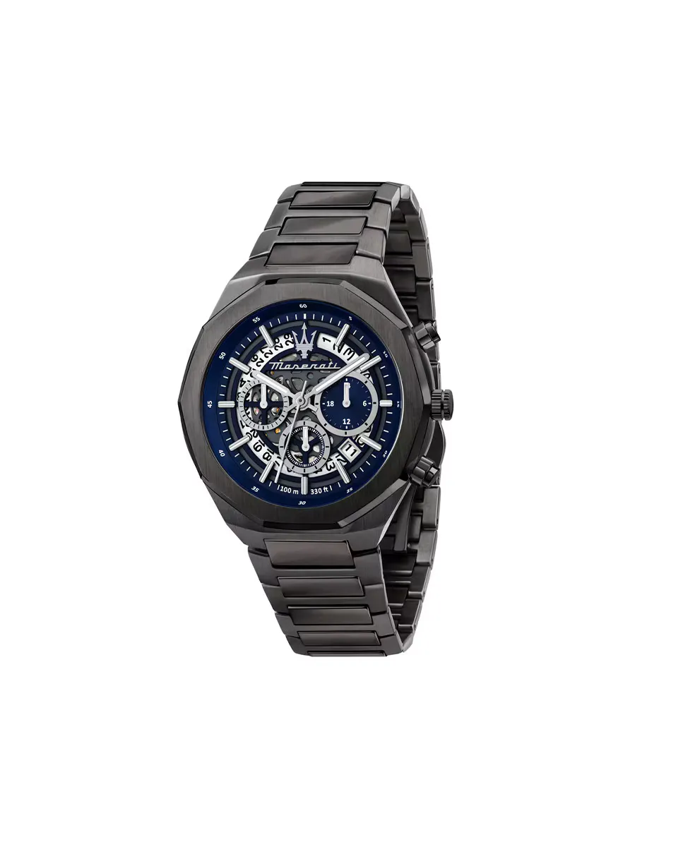 

Stile R8873642012 стальные мужские часы с серым ремешком Maserati