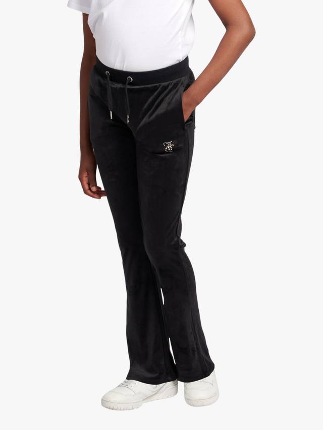 

Детские бриджи буткат с пайетками Juicy Couture, Jet Black