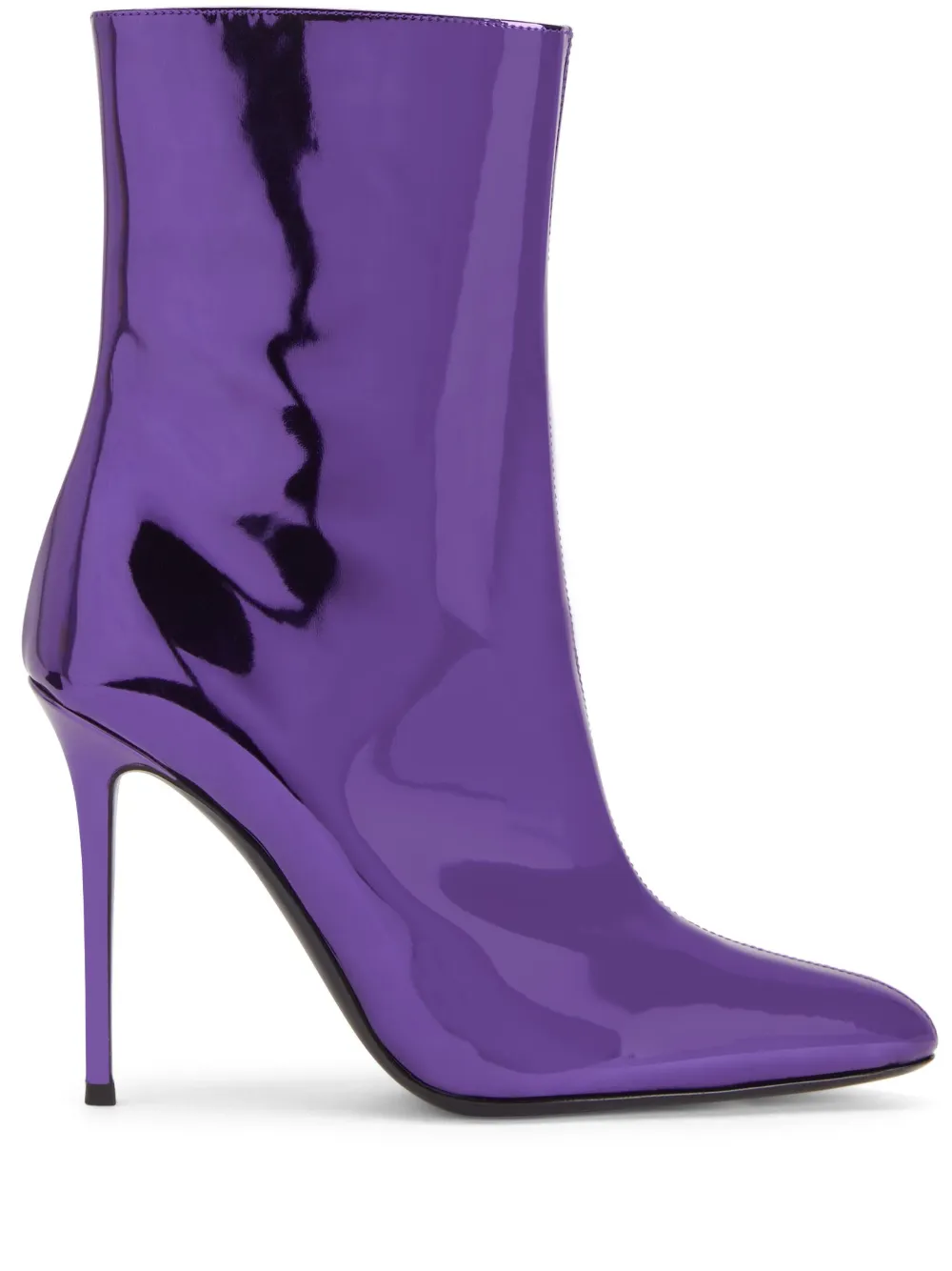 Лакированные ботильоны Brytta 105 Giuseppe Zanotti, фиолетовый