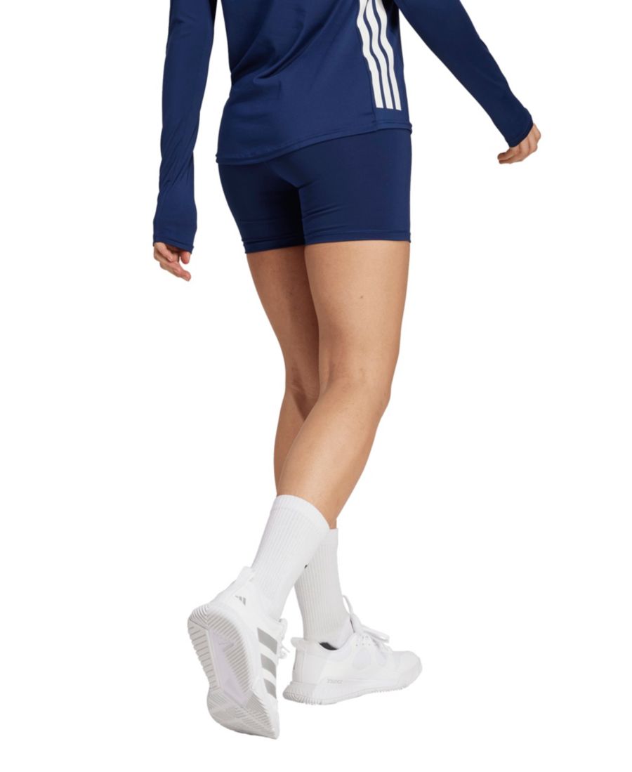 Женские волейбольные шорты Techfit с высокой посадкой Adidas, Team Navy Blue — фото 2