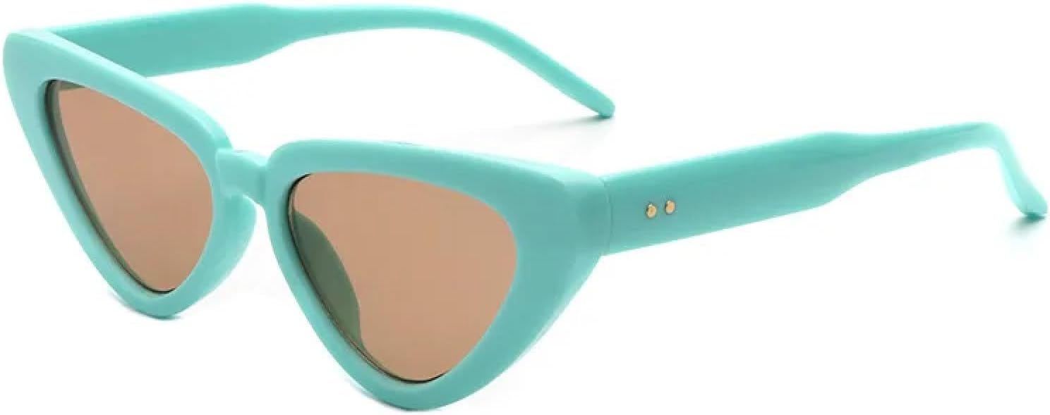 

Солнцезащитные очки с защитой от УФ-излучения UV400 | Цветные линзы "кошачий глаз" | Для женщин и мужчин, для занятий спортом на открытом воздухе и вождения DSVIGF, Blue