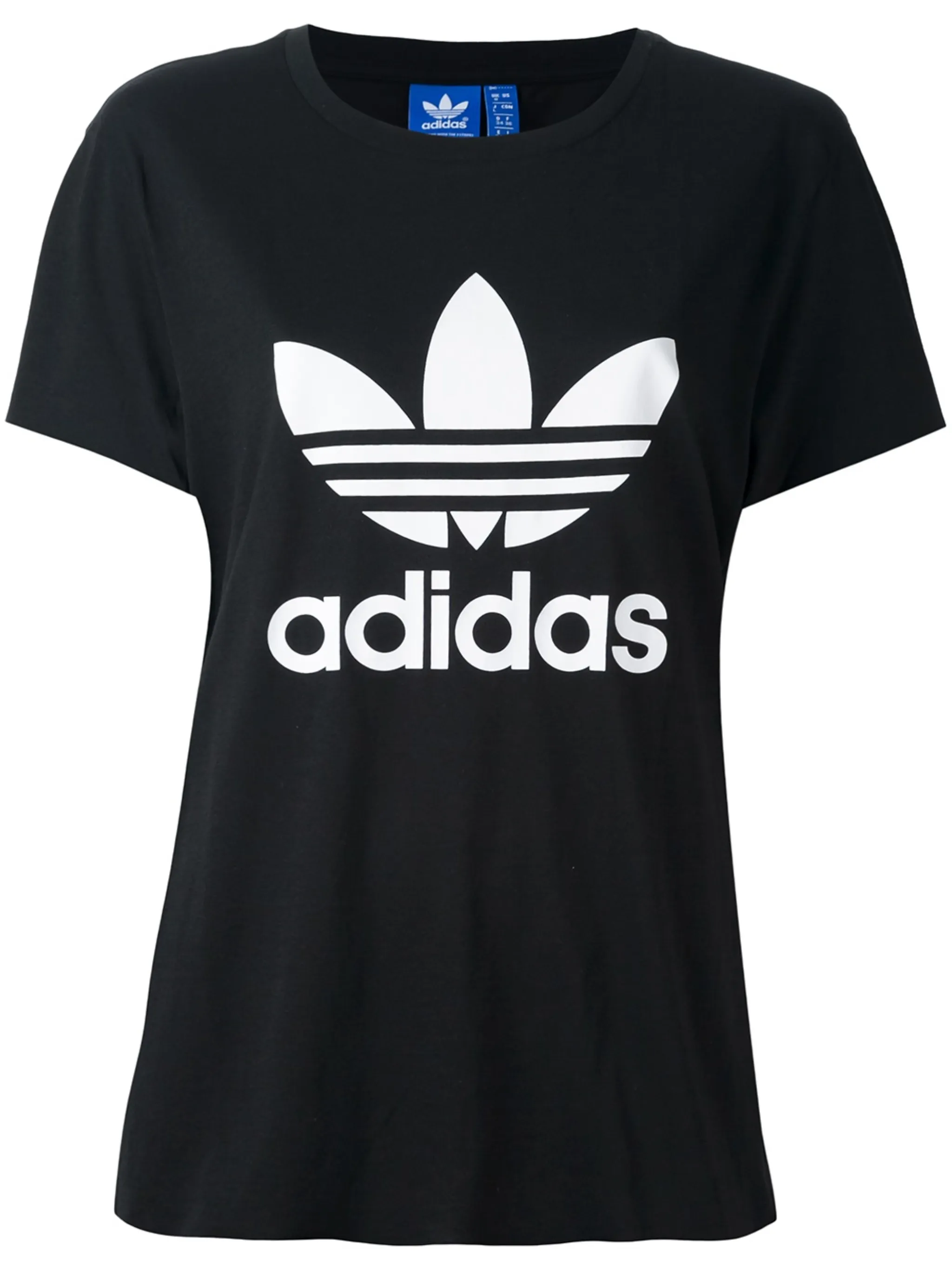 

Футболка Trefoil Adidas, черный