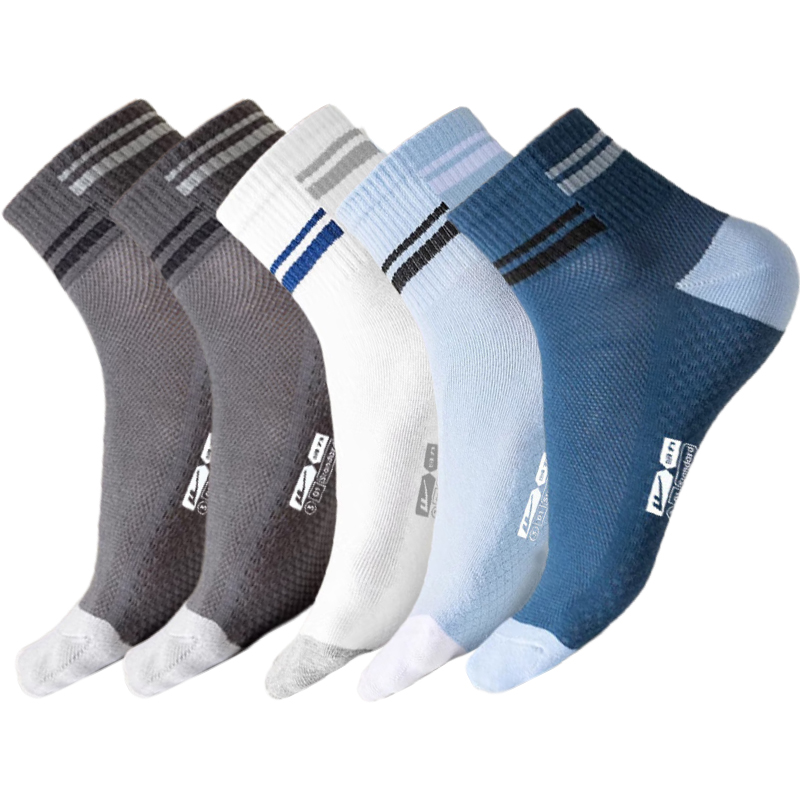 

Носки Unisex WARRIOR, 5 pack (2 черный+белый+синий+темно-синий)