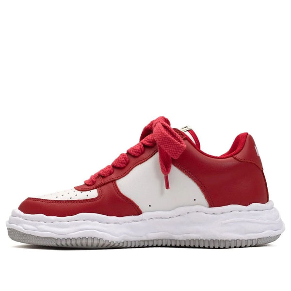 

Кроссовки wayne og sole leather low-top sneaker Maison Mihara Yasuhiro, белый