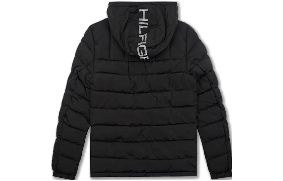 Пуховик мужской Tommy Hilfiger, черный — фото 4