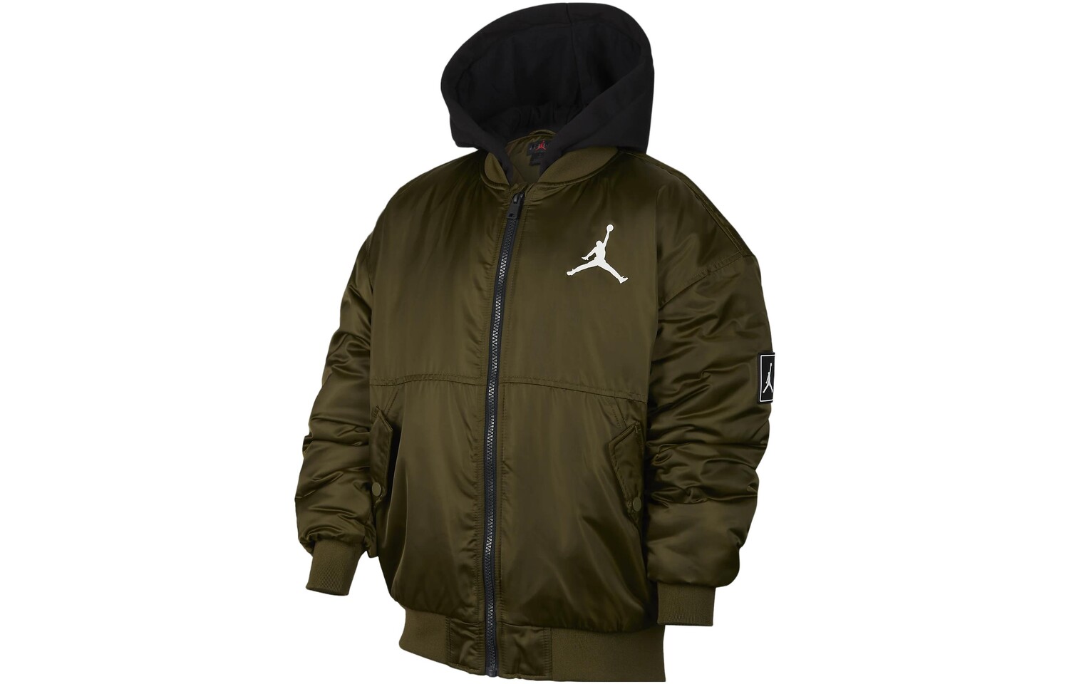 

Детская куртка Jordan, цвет Canvas olive green
