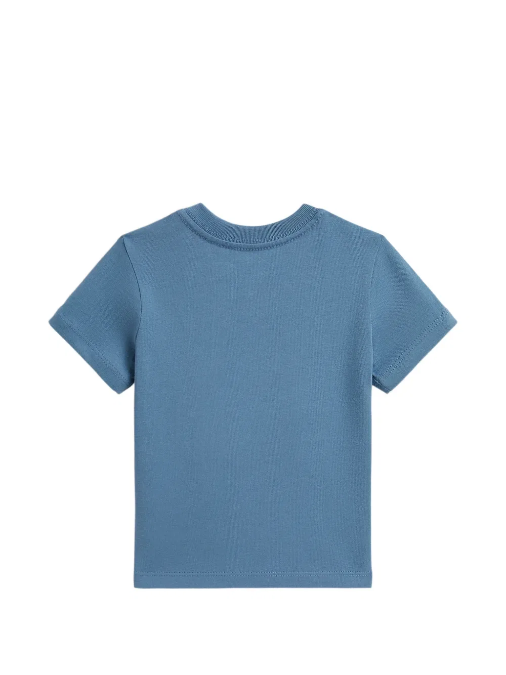 Футболка с изображением медведя Polo Ralph Lauren Kids, синий — фото 2