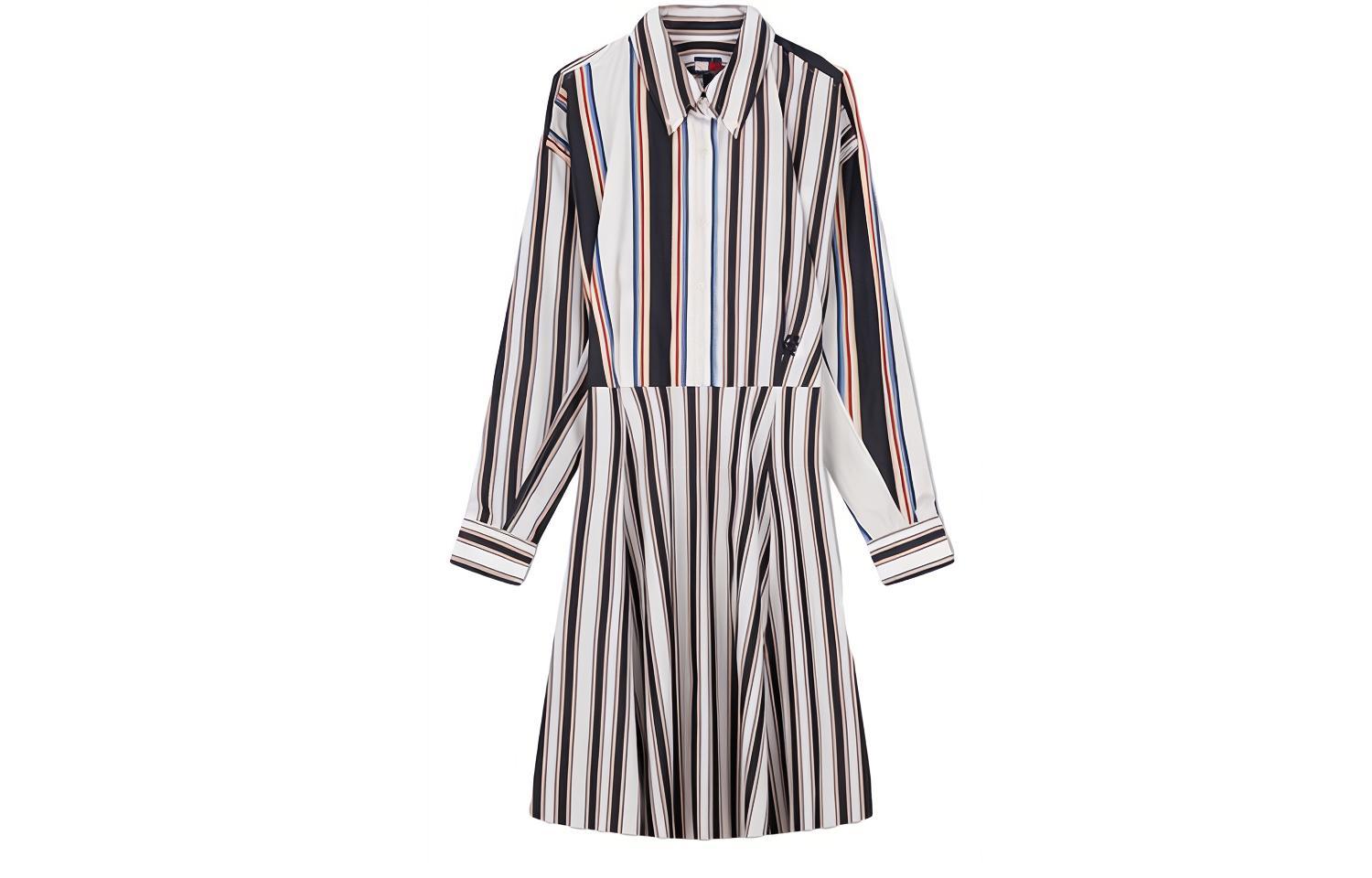 Tommy Hilfiger CLOT Платье с длинными рукавами Женское Navy Blue — фото 3