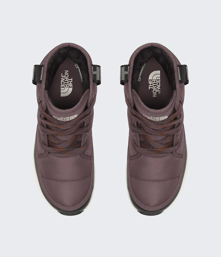 Женские водонепроницаемые ботинки THERMOBALL Lace Up Luxe The North Face, Tawny Quartz/Burnt Umber — фото 2