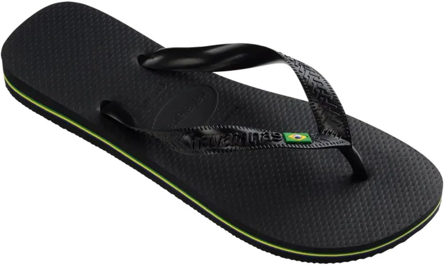 Мужские вьетнамки Havaianas Brazil, черный — фото 2