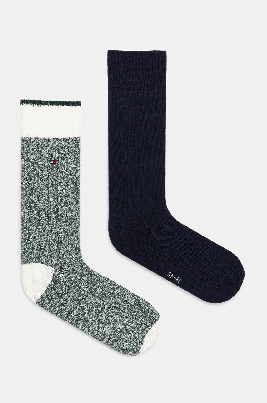 

Носки Tommy Hilfiger, 2 пары, зеленый