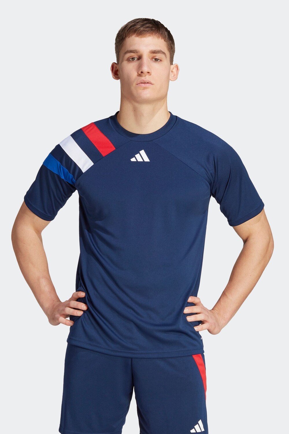 

Футболка Performance Football Fortore 23 adidas, синий