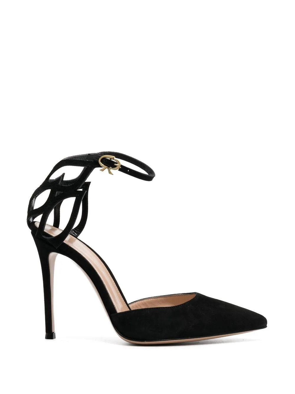 Туфли с заостренным носком Gianvito Rossi, черный