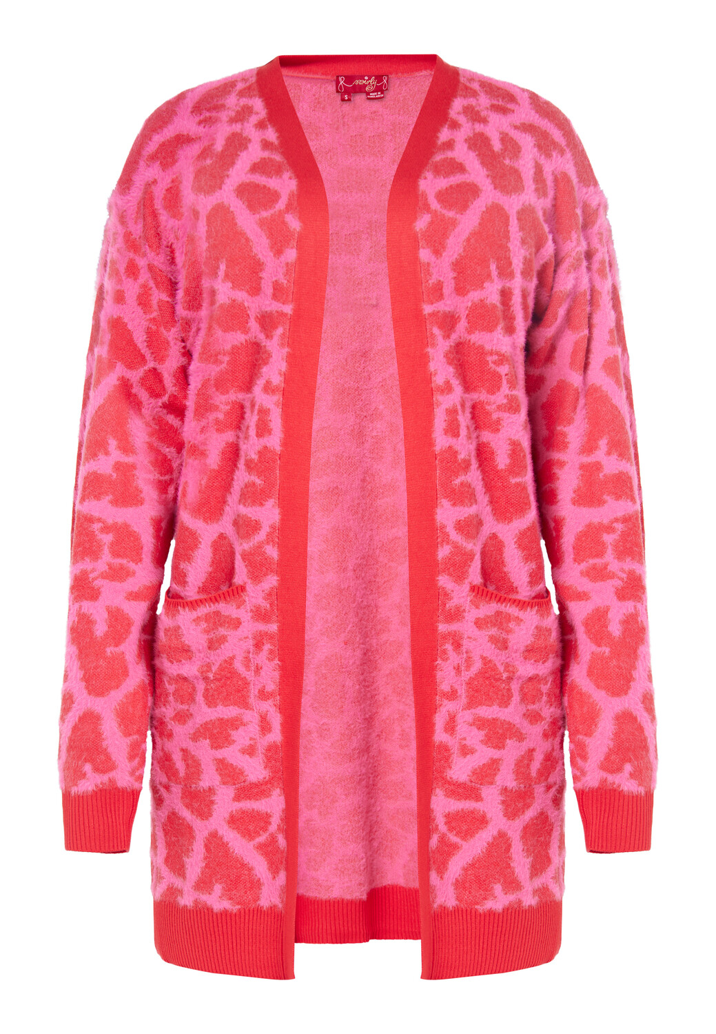 

Толстовка Swirly Cardigan, розовый